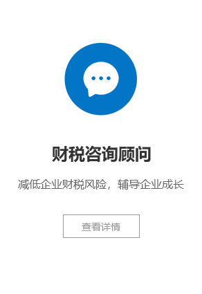 财税咨询顾问
